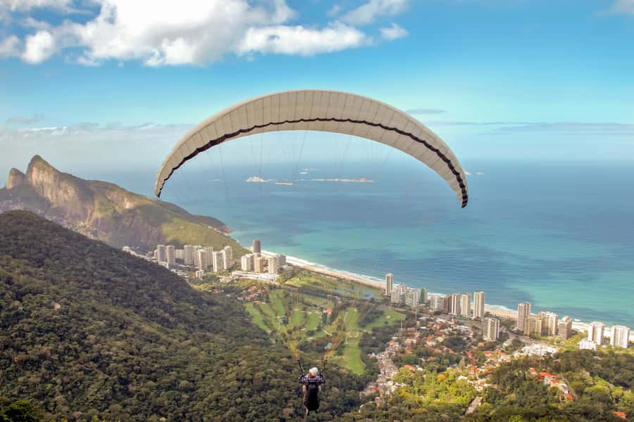 Rio de Janeiro: Paragliding Tandem Flight - The takeoff sprint: the moment fear turns into focus