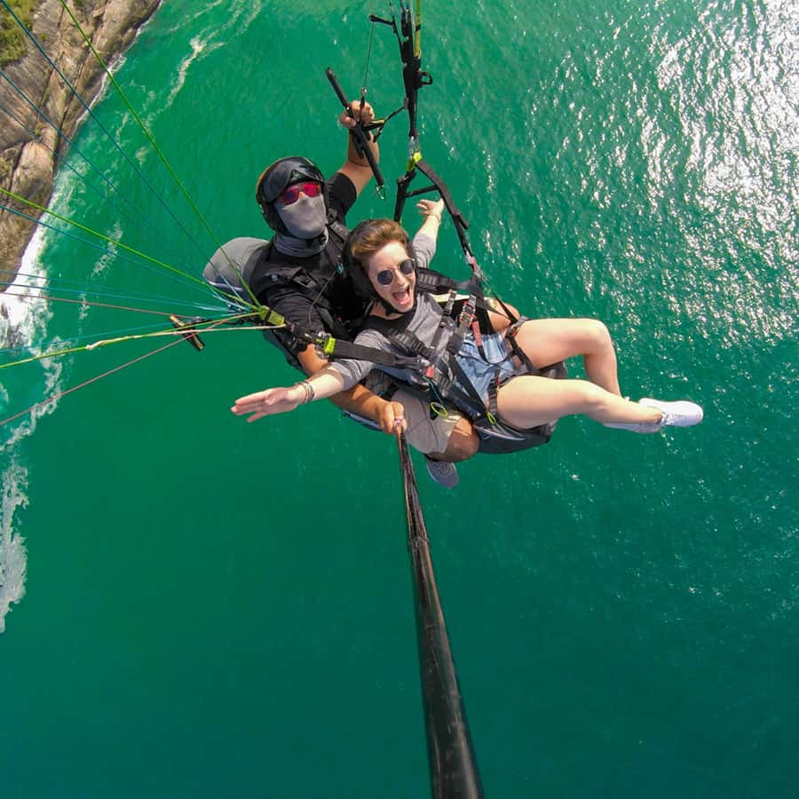 Rio de janeiro : Paragliding Tandem Flights over Rio - Your Tandem Flight Over Rio: City Icons to the Ocean Ahead