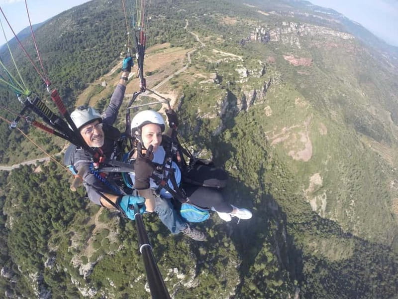Salou: Mussara Mountains Paragliding - How the 900-meter height and weather launch choices work