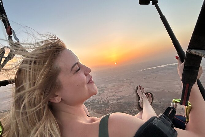 Sunset Paragliding in Agafay – Tandem Flight from Marrakech” - After Landing: Tea Break With Views That Calm You Down
