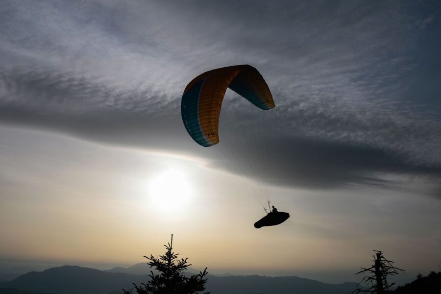 Tandem paragliding above ionian sea syvota - From Meeting Point to Flight: How the Setup Keeps It Simple