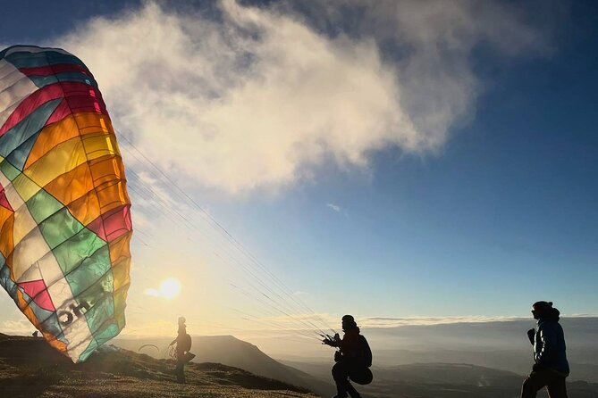 Tandem Paragliding Experience in the Brecon Beacons - The Air Route: Hay Bluff, Blorenge, Ridges, and Possible Thermals