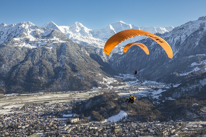 Tandem Paragliding Experience with Transport from Interlaken - Weight Limits and the Few Steps You’ll Need at Takeoff