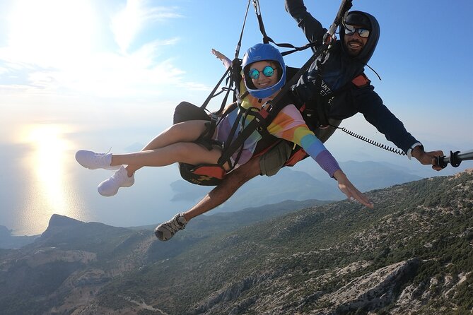Tandem Paragliding Fethiye, Oludeniz - Landing Near the Beach Promenade: Smooth Finish, Quick Let-Down, Easy Recovery
