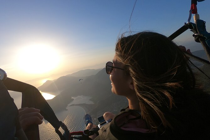 Tandem Paragliding Flight Experience Babadağ Mountain Fethiye - Stop 2: the Ölüdeniz flight over the Dead Sea area