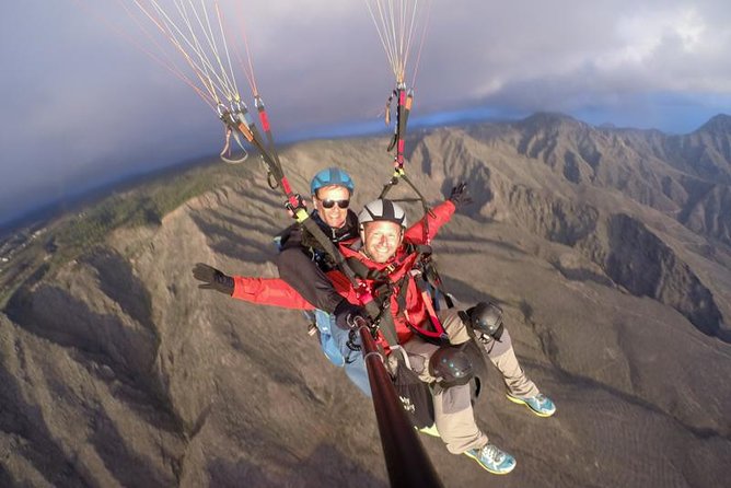 Tandem Paragliding Flight in South Tenerife - Where you launch: Taucho/Adeje or Ifonche, chosen by the wind