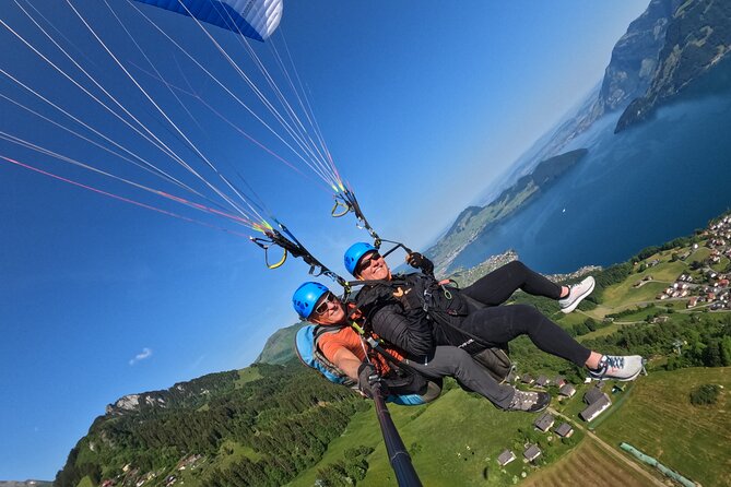 Tandem Paragliding Flight in the Lucerne Region - Timing on your schedule: why it takes 2.5 hours for a short flight