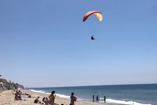 Tandem Paragliding flight with instructor in Malibu - Powered vs. Non-Powered Gliders: Why Weather Changes Everything