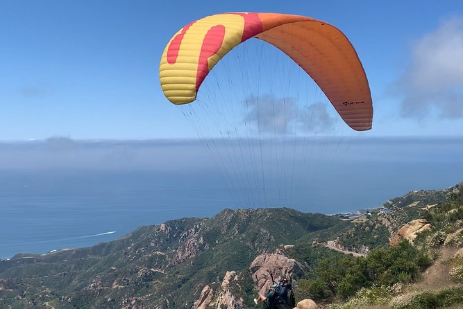 Tandem Paragliding flight with instructor in Malibu - How Much Is $320 Really Worth in Malibu?