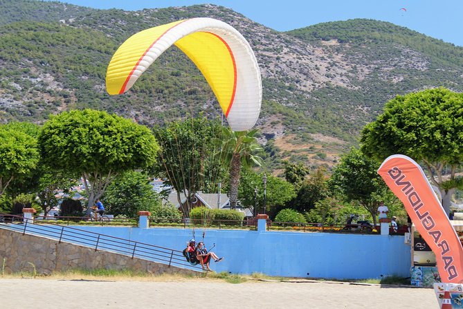 Tandem Paragliding in Alanya - Stop 1: Cleopatra PlajI and the views that make the effort feel worth it