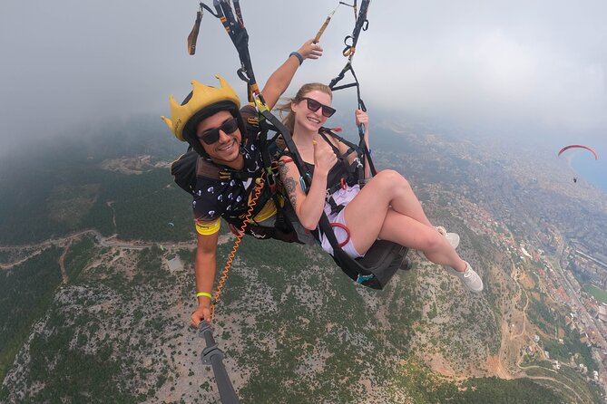Tandem Paragliding in Alanya, Antalya Turkey with a Licensed Guide - How Long Is the Flight, Really?