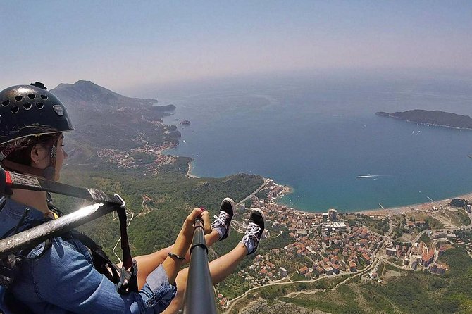 Tandem paragliding in Budva /All-inclusive - Tandem Paragliding in Budva: what you’re really buying