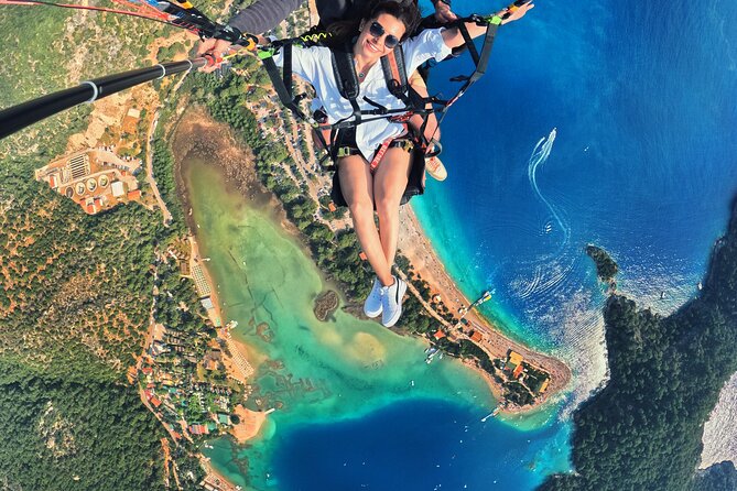 Tandem Paragliding in Fethiye and Oludeniz - Landing back by the office: quick wrap-up and getting your media