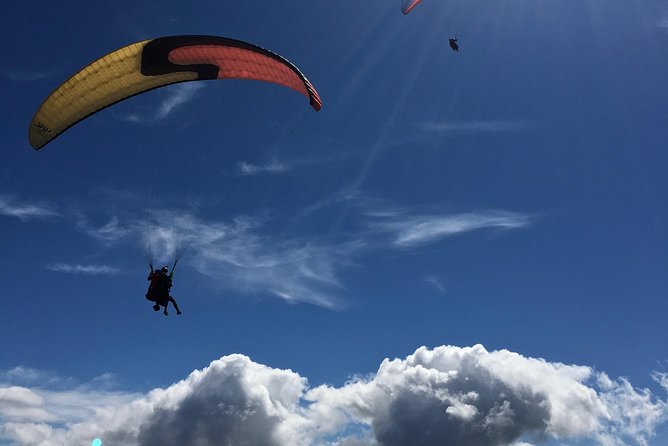Tandem Paragliding over the Rugged Lava Fields at Blue Mountains - Weather Changes: How Iceland Can Rewrite Your Plan