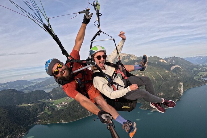Tandem Paragliding St. Gilgen - Wolfgangsee - Optional Thrills: Spirals and Wingovers When You Want Them