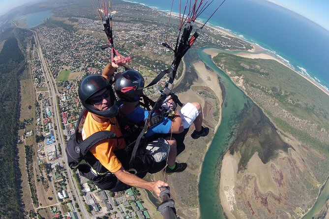 Tandem Paragliding Wilderness South Africa - The Gear, Harness, and the Takeoff Moment