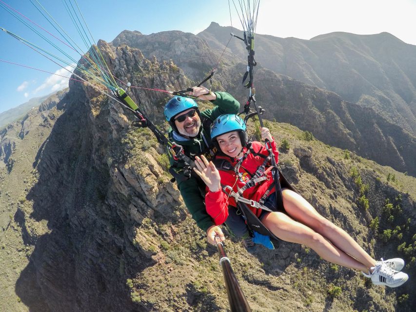 Tenerife: Acrobatic Paragliding Tandem Flight - Harness, helmet, and the safety briefing that lets you relax