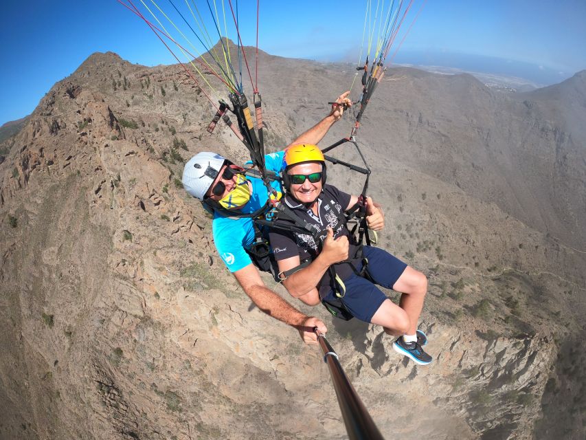 Tenerife: Paragliding with National Champion Paraglider - GoPro Photos and Optional Upgrades: What’s Included and What You’ll Pay For
