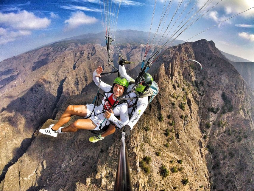 Tenerife: Tandem Paragliding Flight - Landing on Playa la Enramada: soft touchdown and what happens right after