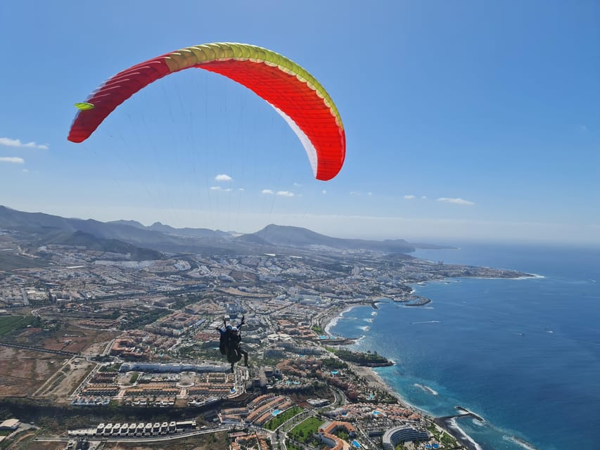Tenerife: Tandem Paragliding in Adeje with hotel transfer - From 800m Up to the Air: What Takeoff Feels Like