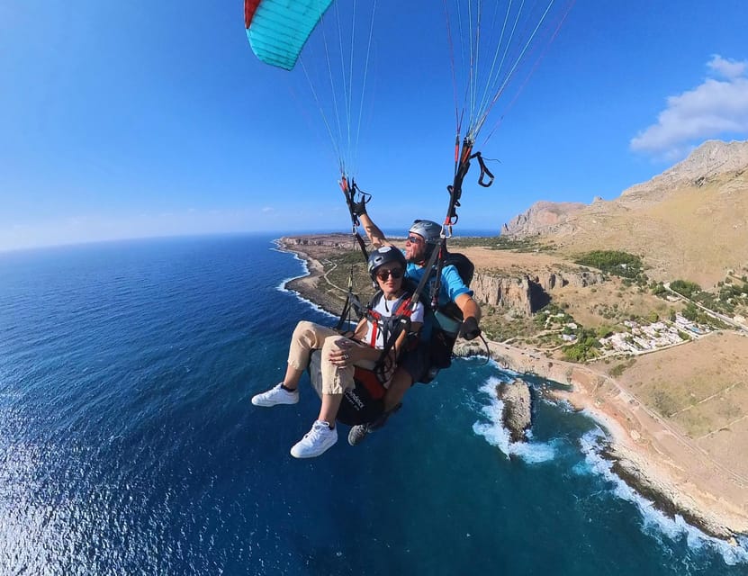 Trapani: Paragliding flight with GoPro photos and videos - The one-hour experience: how it feels when it’s done right