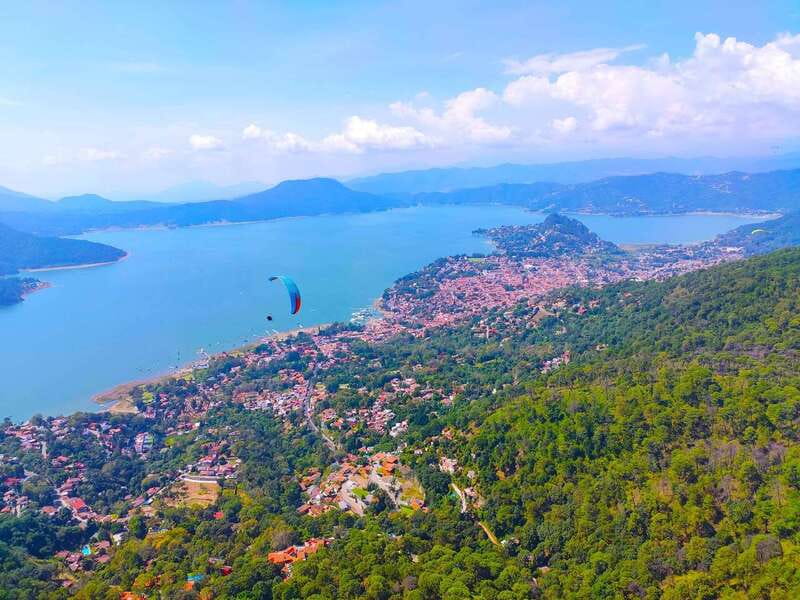 Valle de Bravo: Paragliding flight - After You Land: Making the Rest of the Day Easy