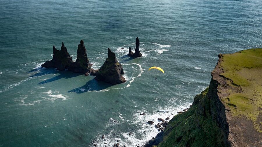 Vík: Paragliding Tandem Flight - That south-coast aerial view: the part you’ll remember for years