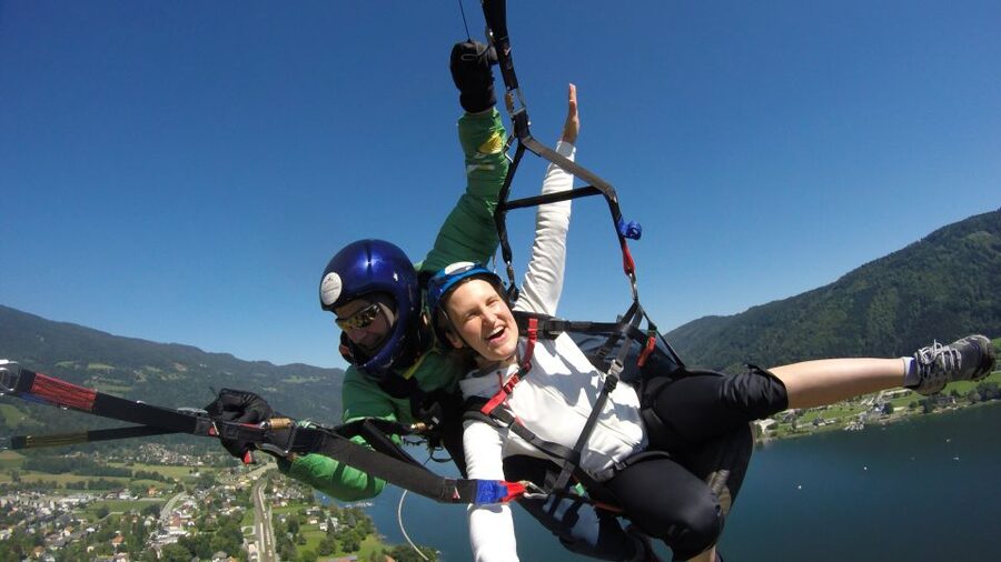 Villach/Ossiachersee: Paragliding "Action" Tandemflug - Where the day starts: Villach meet-up and getting up to the launch