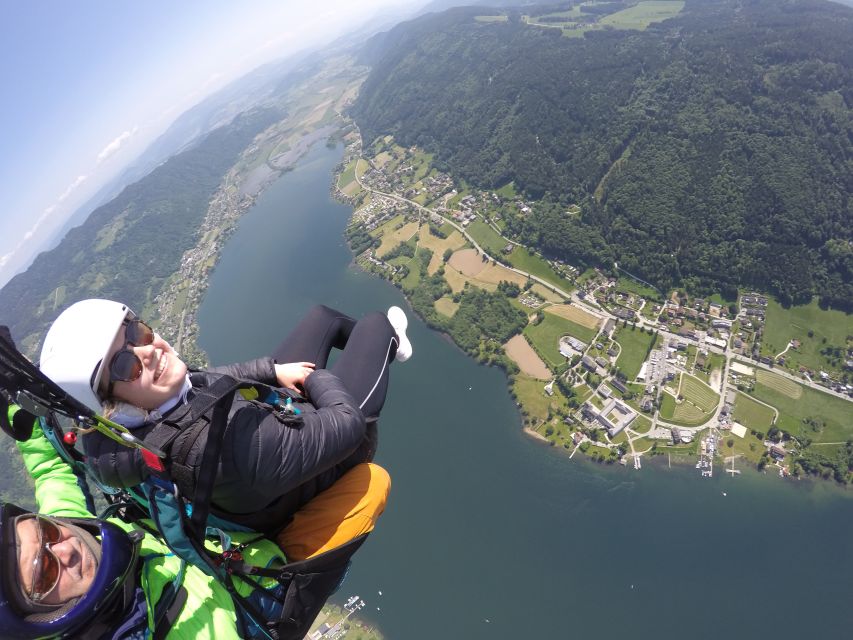 Villach/Ossiachersee: Paragliding "Action" Tandemflug - What to bring so you’re comfortable at altitude