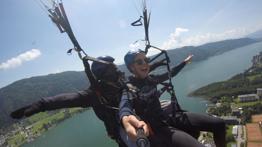 Villach/Ossiachersee: Paragliding "Panorama" Tandemflug - Key points at a glance