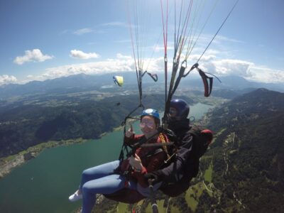 Villach/Ossiachersee: Paragliding "Panorama" Tandemflug - Getting Up to Gerlitzen: Coach ride, cable car, and a good warm-up