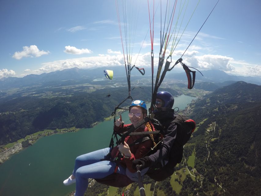 Villach/Ossiachersee: Paragliding "Panorama" Tandemflug - Getting Up to Gerlitzen: Coach ride, cable car, and a good warm-up