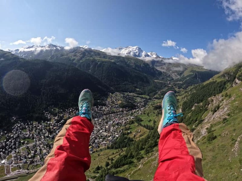 Zermatt: Tandem Paragliding Flight - Best Matterhorn Views - The pre-flight setup: safety briefing, gear, and a short warm-up walk
